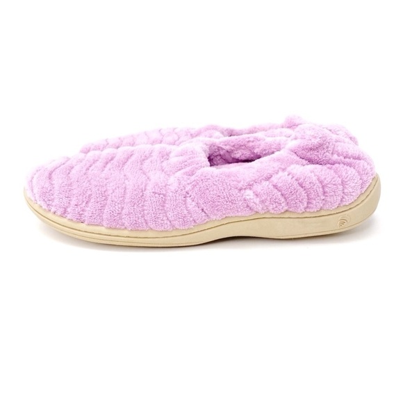 Acorn Slippers Spa Support Women’s Size Small 5-6 Pink Terry Plush Soft New NWT - Picture 2 of 8
